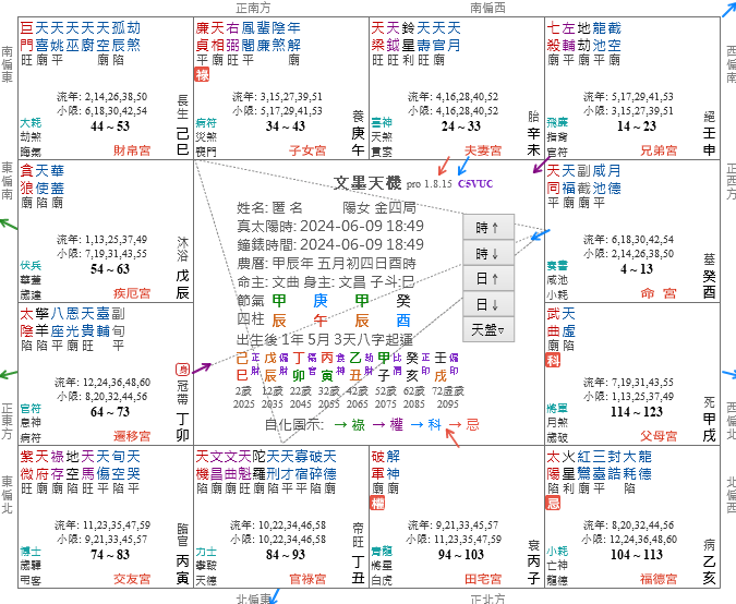 太陽化忌，不得志，生悶氣易怒，財源損失業務談不攏，考試考零分，你可以試試……..